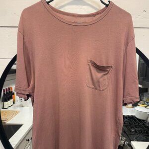 Outerknown - Sojourn Pocket Tee – Purple Sands (Size L) - Men's